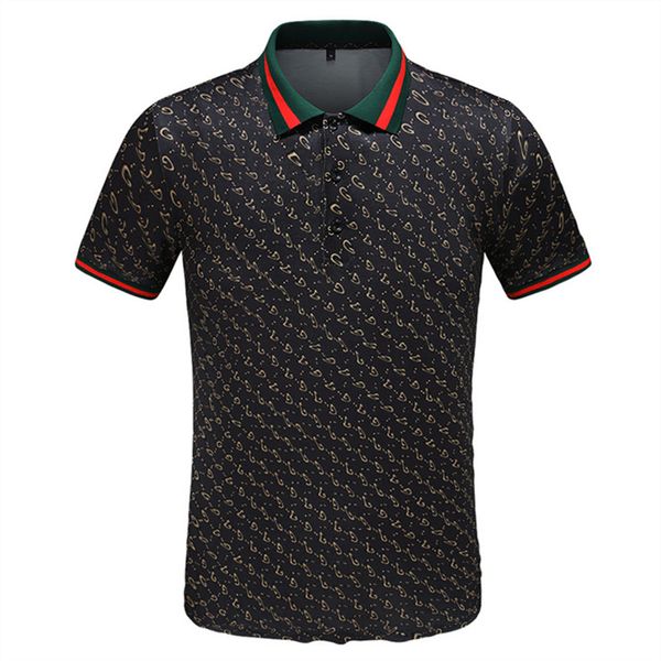 

2022 luxurys designers men dress t shirt man polo fashion embroidery letter pattern print breathable casual women short sleeve m-xxxl t42, White;black