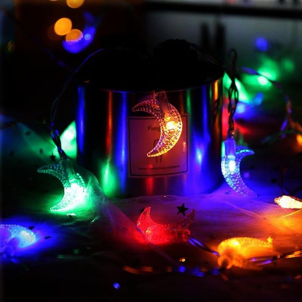 Stringhe Batteria/spina Stringa di luci Romantiche luci lunari 10M 100 LED Decorazione della stanza delle ragazze Vacanze di Natale OutdoorLED LEDLED LED