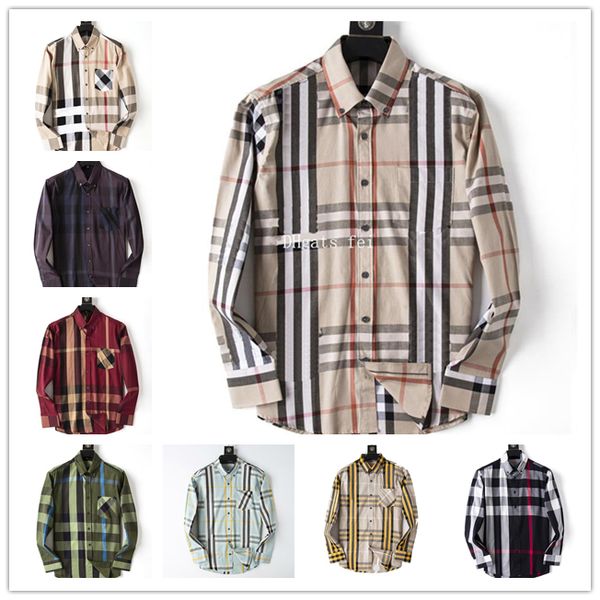 

men's casual shirts shoes fashion luxurys designers spring and autumn business classic embroidery fashions long sleeve shirt -3xl#16, White;black