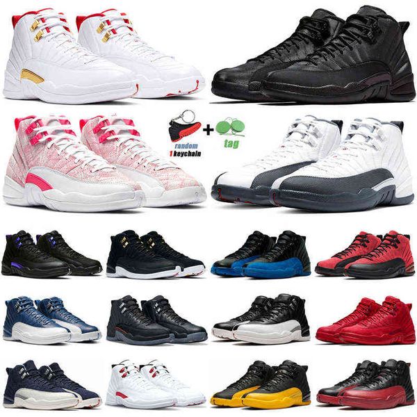 

ale 12 men outdoor shoes junpman 12s utility twist reverse flu game dark concord university gold playoffs mens trainers sport
