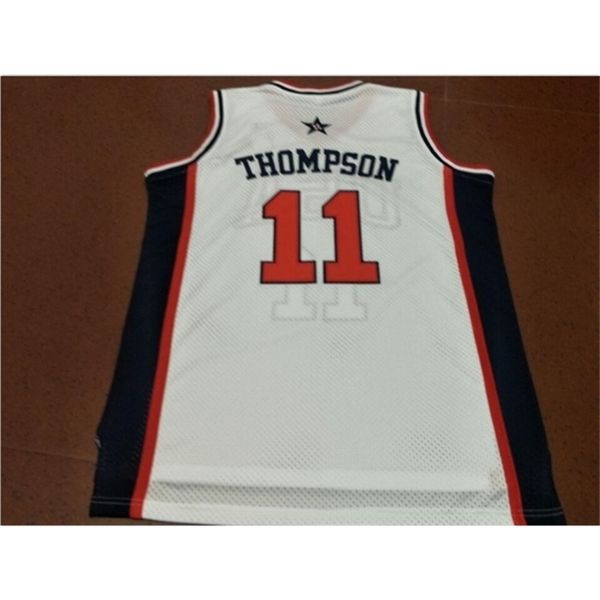 Chen37 goodjob Männer Jugend Frauen Vintage USA TEAM K.THOMPSON #11 College-Basketball-Trikot Größe S-6XL oder individuelles Trikot mit beliebigem Namen oder Nummer