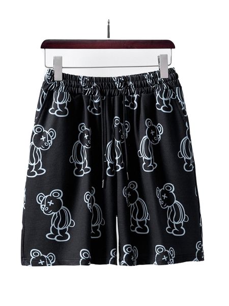 

men allover cartoon graphic shorts x78u#, White;black