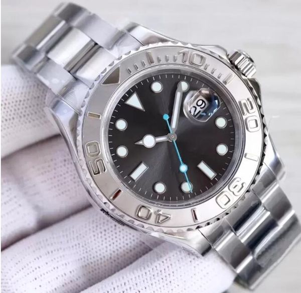 

u1 wholesale men's watch automatic mechanical business watch stainless steel strap sapphire montre de luxe 40mm, Slivery;brown