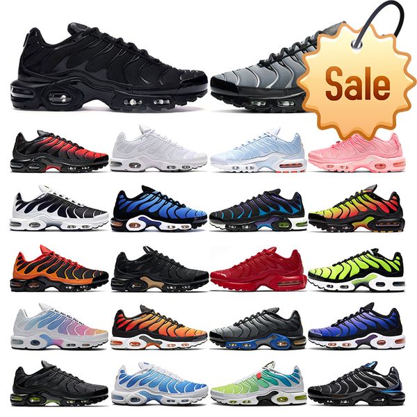 

2022 boots 2021 tn plus running shoes mens black white volt glow hyper pastel blue oreo women breatha