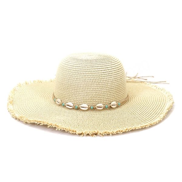 

holiday foldable beach sun hats for women summer outdoor 11cm wide brim straw hat uv protection visor cap, Blue;gray