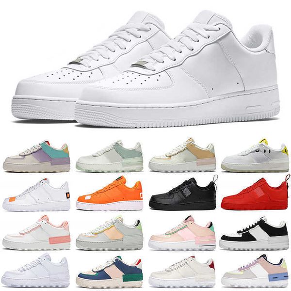 

shoes mens af1 sneakers 1s sunset pulse platform shadow shoes pistachio frost pale ivory spruce aura white glacier snakeskin hydrogen mens o, Black