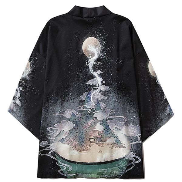 

yukata haori men japanese kimono cardigan men samurai costume clothing jacket mens kimono shirt yukata summer asian clothing, Red