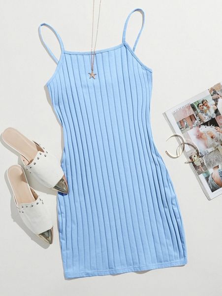 

rib knit bodycon dress x4ty#, Black;gray