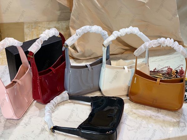 

hobo shoulder bag smooth calfskin patent leather women luxurys designer handbag cross body flap alligator embossed stray saddle