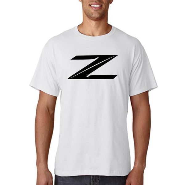 T-shirt 370Z Z Sembol Araba Mektubu Baskılı Adam% 100 Pamuk Tişört Kısa Kollu Tişört Erkek Eğlence Giysileri Datsun Plus Boyut 220516
