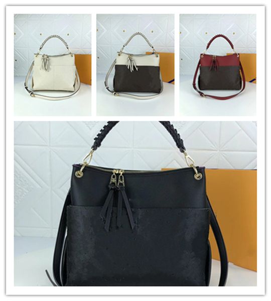 

women designer classic shoulder bags embossing leather shopping bag woven wrist double totes lady fashion crossbody handbag