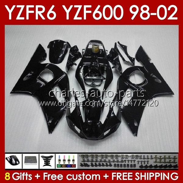 Karosserie-Kit für Yamaha YZF R6 R 6 YZF600 600CC 98–02 Karosserie 145Nr