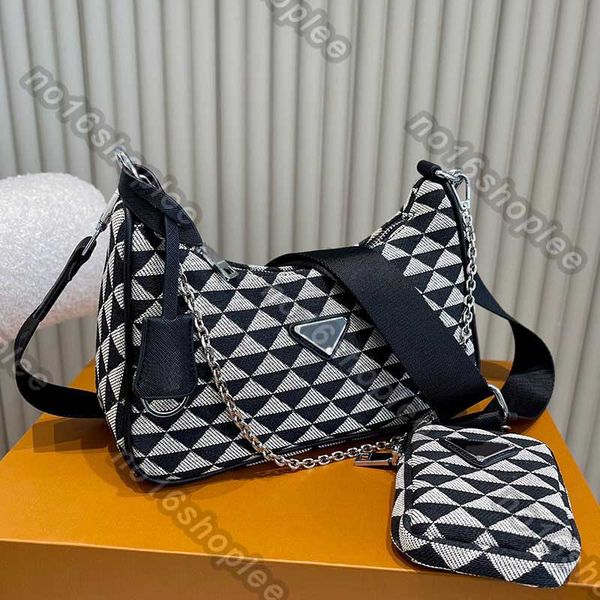 

sportreedition 2005 hobo bag designer womens 3in1 crossbody handbag shoulder bag fashion canvas embroidery lady purse