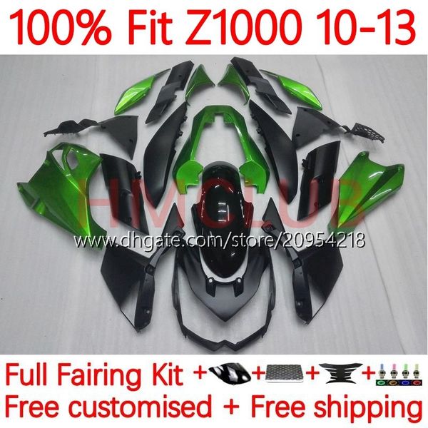 Injektionsformverkleidungen für Kawasaki Ninja Z-1000 Z 1000 R 2010-2013 Jahre Bodys 20no