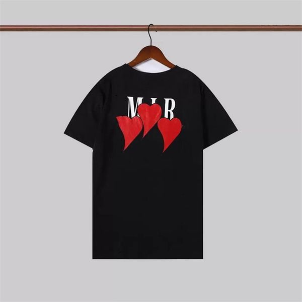 

2022 mens womens designer t shirts men fashion paint drip printed t-shirt cotton casual tees short sleeve luxury hip hop streetwear tshirts, White;black