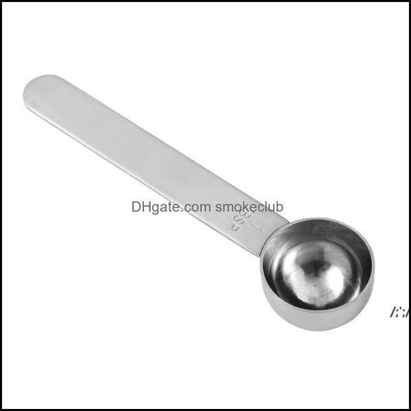 Strumenti di misurazione Cucina Cucina Sala da pranzo Bar Giardino domestico Cucchiaio da caffè da 30 ml Gadget da forno Materiale in acciaio inossidabile 304 Rre13500 Drop Delive