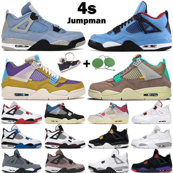 

men women basketball shoes jumpman 4s 4 desert moss taupe haze university blue white oreo black cat motorsport sneaker mens trainers sport s