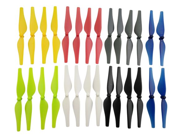 

28pcs propeller for dji tello rc quadcopter spare parts drone blades seven colors