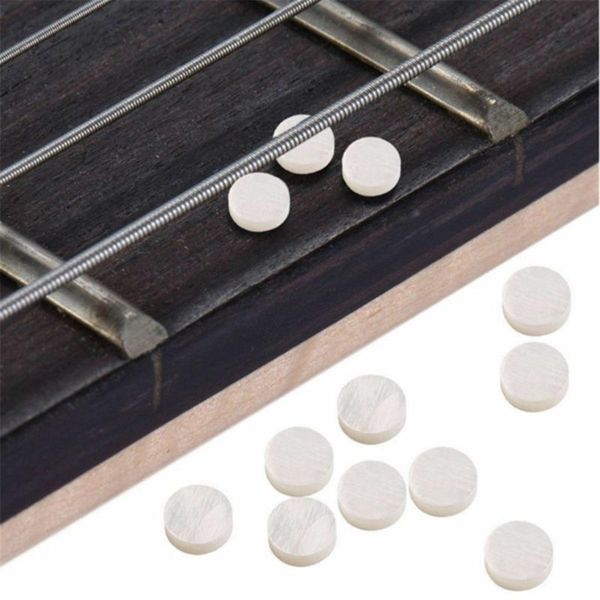 Decorazione del partito 10 PZ Madreperla Fret Marker Inlay Dots Per Chitarra Collo Tastiera 4/5/6mm