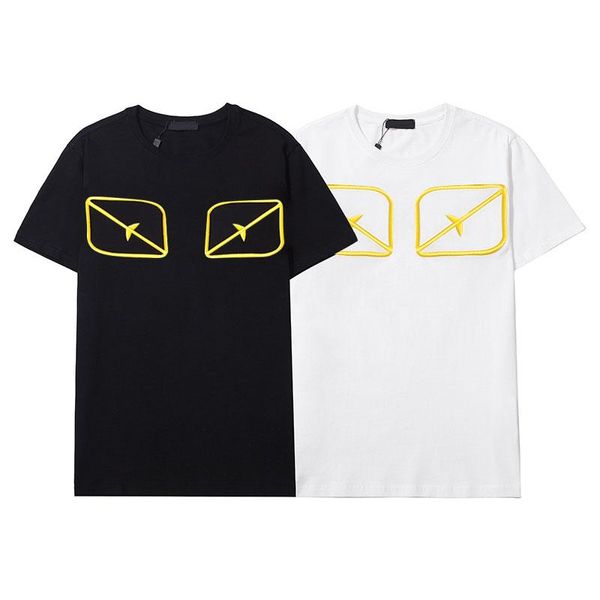 Designer Tshirts Fashion Geometry T-shirts de colarinho redonda Mangas curtas Homens feminino 2022 camiseta de verão de alta qualidade camiseta de alta qualidade