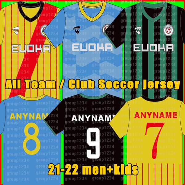 

thailand 21 22 all team football shirts 2021 2022 football shirts custom logo player name number football jersey 9987, Black;yellow