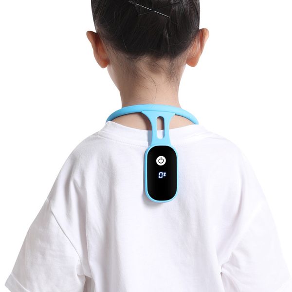 Forniture scolastiche Strumento di correzione postura a pendente in silicone per bambini e studenti adulti Smart Posture Corrector