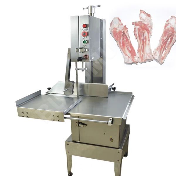 Multifuncional serra a machine de carne fatia cortada com osso de peixe congelado Frango Cortador de usinagem de alimentos