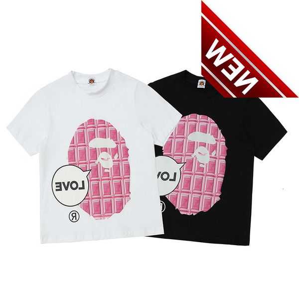 

beii & bap ape head t-shirt for children, White;black