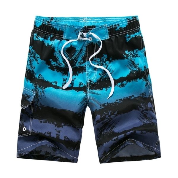 

summer beach mens shorts printing casual quick dry board shorts bermuda mens short pants m5xl 21 colors 220611, White;black