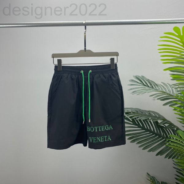 

men's shorts designer brand european bv short sleeved beach pants green rope with mesh five leggings shorts bv lsei, White;black