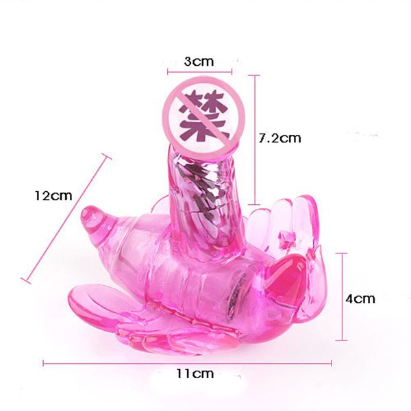 Vibrador borboleta remoto 36 velocidades Strapon Dildo Estimulador de clitóris Brinquedos eróticos G Spot vibradores adulto sexy para mulher