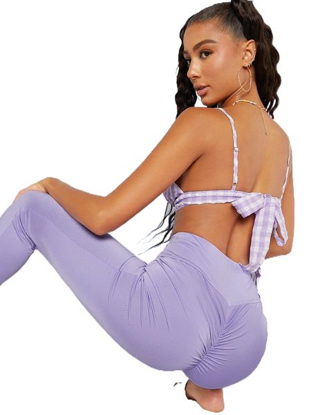 

scrunch butt wideband waist leggings c8k1#, White;black