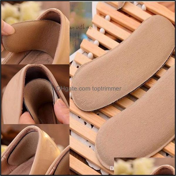 

foot treatment health care beauty sticky fabric shoe pads back heel inserts insoles cushion protect liner grips drop delivery 2021 fevxt