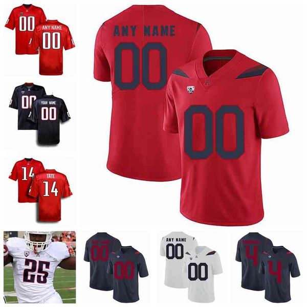 

rare arizona wildcats jerseys dante smith jersey bryce wolma lance briggs brooks reed tedy bruschi college football jerseys custom stitched, Black