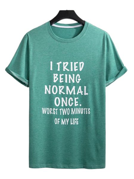 

men slogan graphic tee m1e5#, White;black