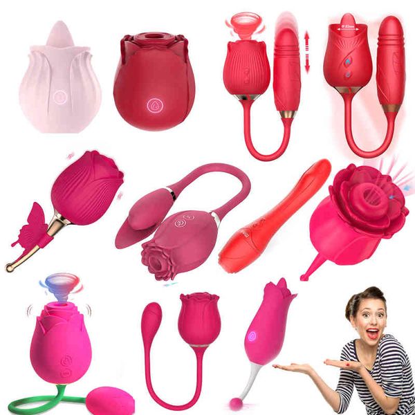 NXY Vibratoren Weiß Rosa Blau Sexy Spielzeug Zungensauger Klitoris Stimulator Klitoris Adorime Rose Klitorisvibrator für Frau 0411