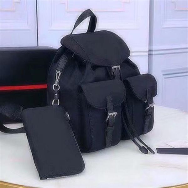 

whole fashion canvas backpack for women shoulder bag fashion back pack for men handbag classic backpack messenger bag parachut2906