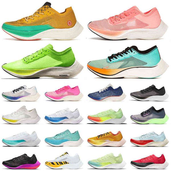 

zoomx fly next% 2 running shoes men women ekiden barely volt sail black betrue bright mango mens trainers outdoor sports sneakers