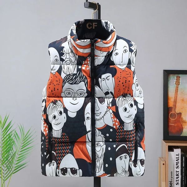 

designer men's down vest french brand badge women's deluxe black vest size, Black;white