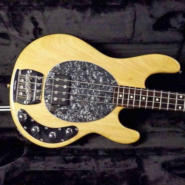 

music man stingray 3 eq h natural electric guitar bass