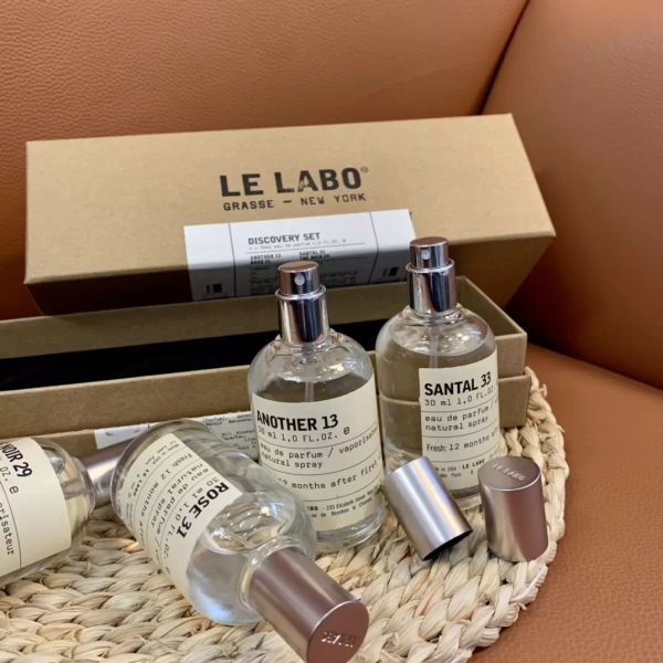 

le labo perfume gift set 4 bottles 30 ml santal 33 rose 31 another 13 the noir 29 eau de parfum lasting fragrance wholesale cologne parfumes