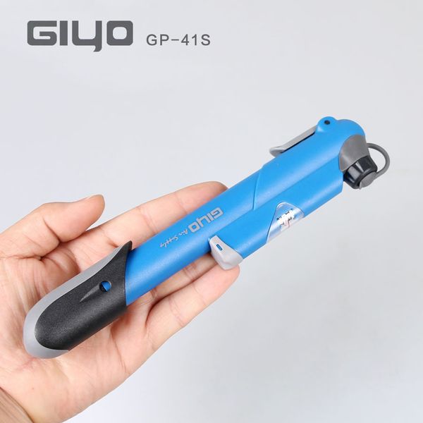 Giyo GP-41S 105G MTB Road Bike Bicicleta Bomba Barométrica Calibre 120 PSI Alta Pressão Mini Bola de Ciclismo Air Pump Tire Inflator