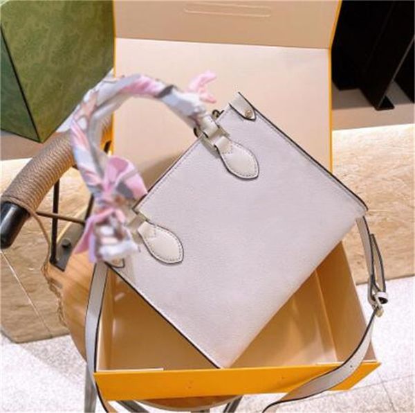 

2022 designer handbag women bag casual travel ribbon female shoulder bags soft leather lady cross body handbags for womens hobos bag tote wa