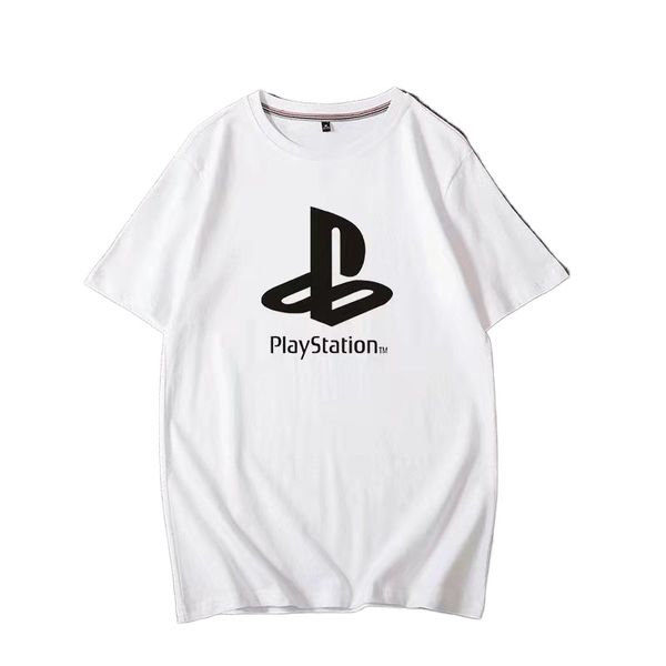 

men dress ripple junction playstation vintage icon t-shirt sony ps4 game console peripheral t-shirt, White;black