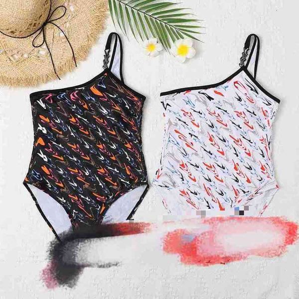 

one piece bikini swimsuit women's swimsuit bikini with tag, White;black
