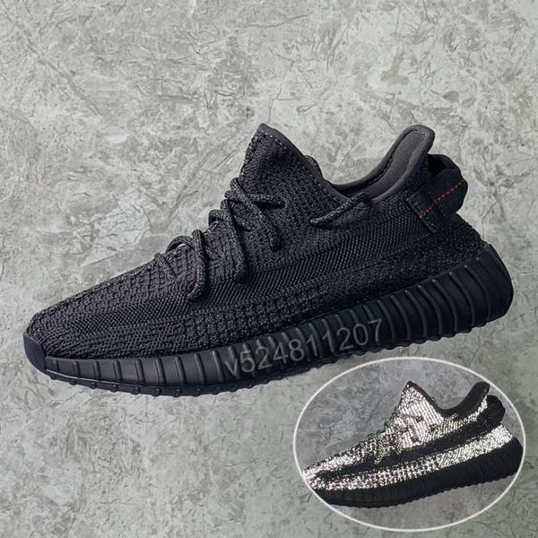 

new men running shoes tail light earth yecheil black static reflective marsh flax gid glow clay beluga women sneakers trainers spo210d