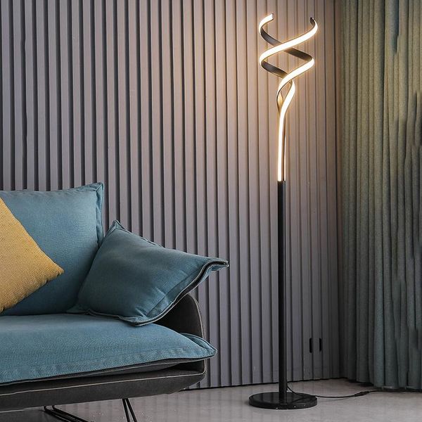 Lâmpadas de piso nórdico design criativo moderno arte lâmpada de lâmpada em pé de cabeceira de cabeceira decoração de casa decoração de iluminação interna Lightfloor