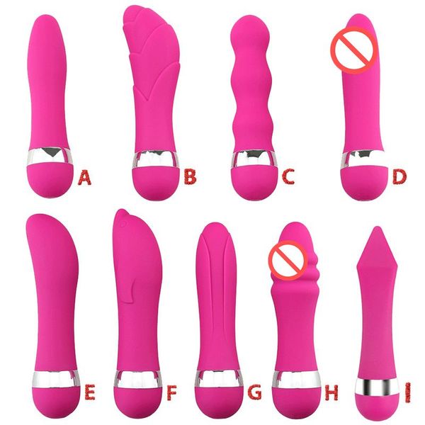 Mini G Spot Vajina yapay penis Vibratörler Mastürbator Anal Fiş Erotik Seks Oyuncakları Aldults Kadın Erkekler Samimi Mallar