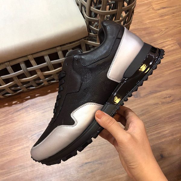 

men sneakers designer shoes since 1854 brand run away shoes size 38- 45 model rx03, Black