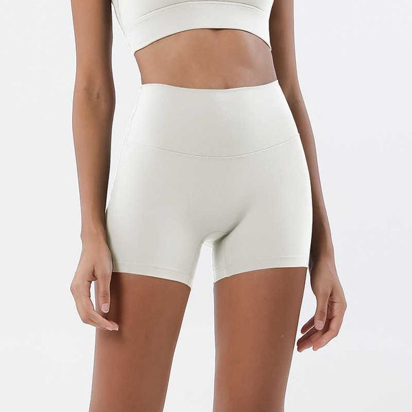 

lftjoys athletic apparel double-sided brushed pants yoga pants women's high waist peach hip sports shorts fitness pants, White;red